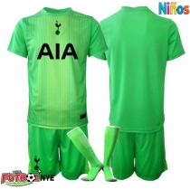 Camiseta Tottenham Hotspur Portero Primera Equipación para niños 2025-26 manga corta (+ pantalones cortos)